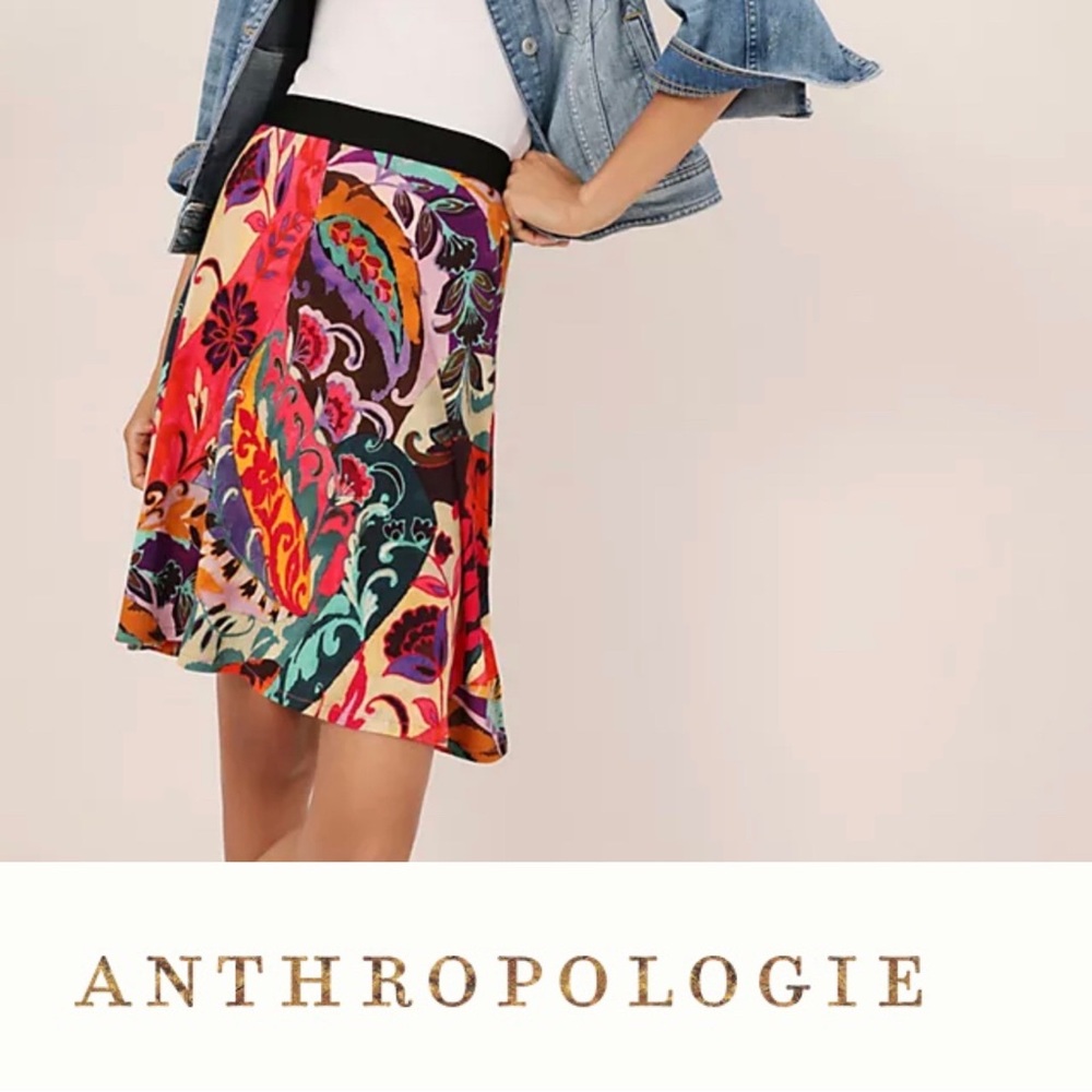 Anthropologie for Aldomartins Lua Knit Mini Skirt